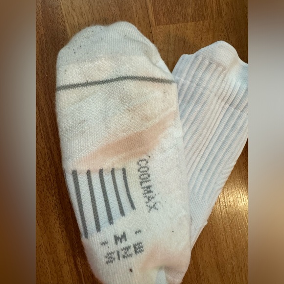 Coolmax Compression Running Cushion Crew Socks, Anti-Blister Moisture Wicking - Picture 6 of 8